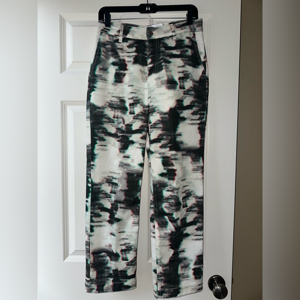 Christian Wijnants PINYAD CROPPED JEANS Pants Size 36 6US Psychedelic